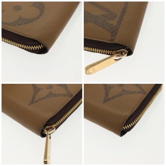 LOUIS VUITTON Monogram Giant Reverse Zippy Wallet Long Wallet M69353 Auth 135027 - Picture 14 of 16